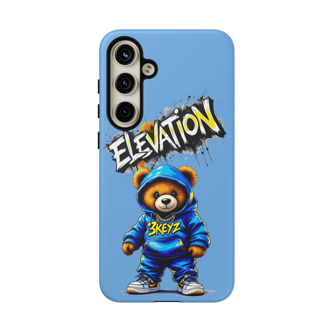 Elevated street drip Bear Phone Case - Tough and Trendy Design