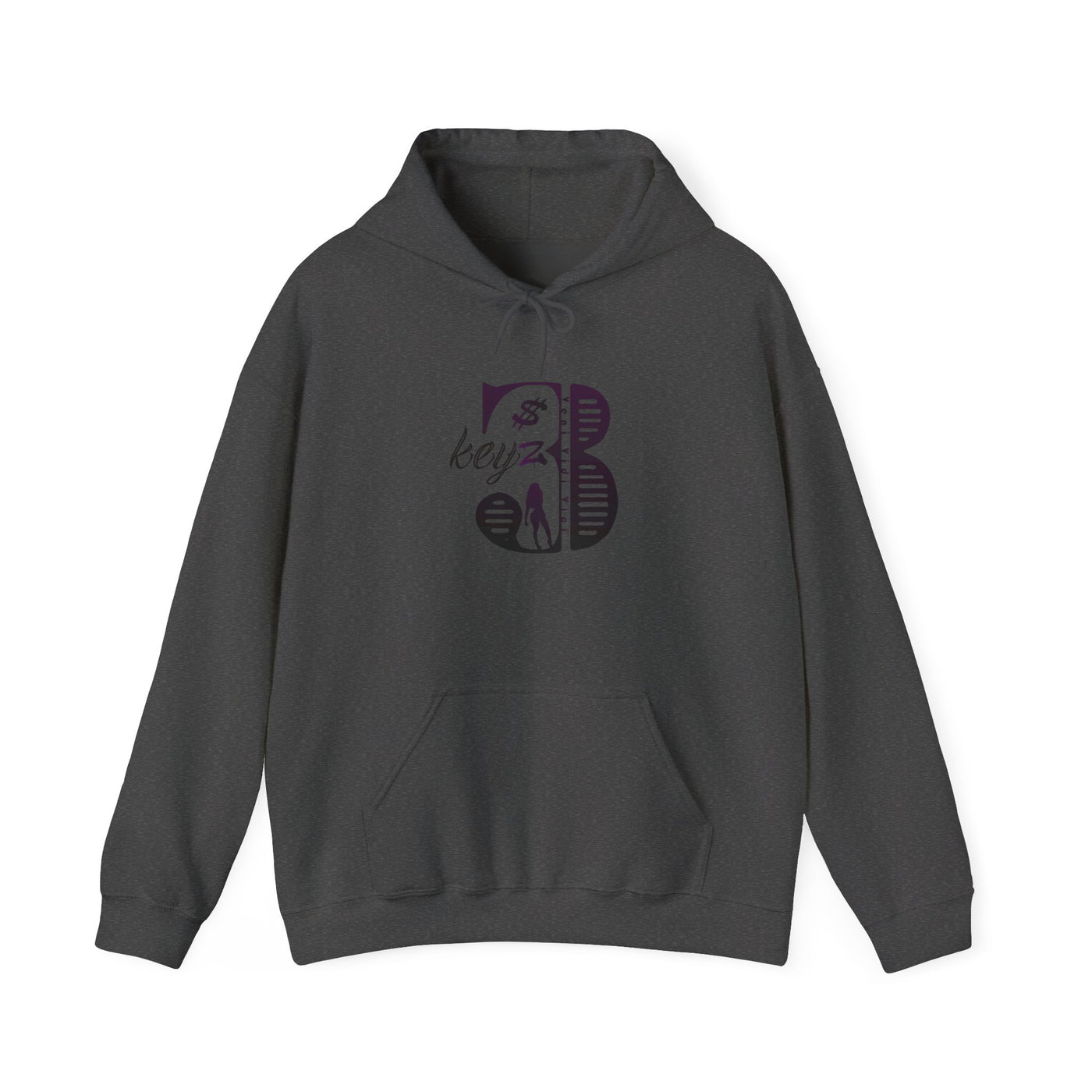 3Keyz Original Drip Unisex hoodie in Purple/Black