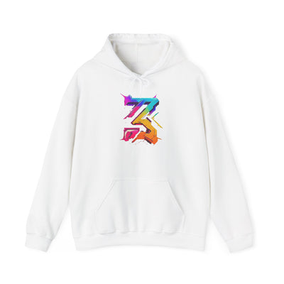 3keyz Big 3 Paint Splatter Unisex Hoodie