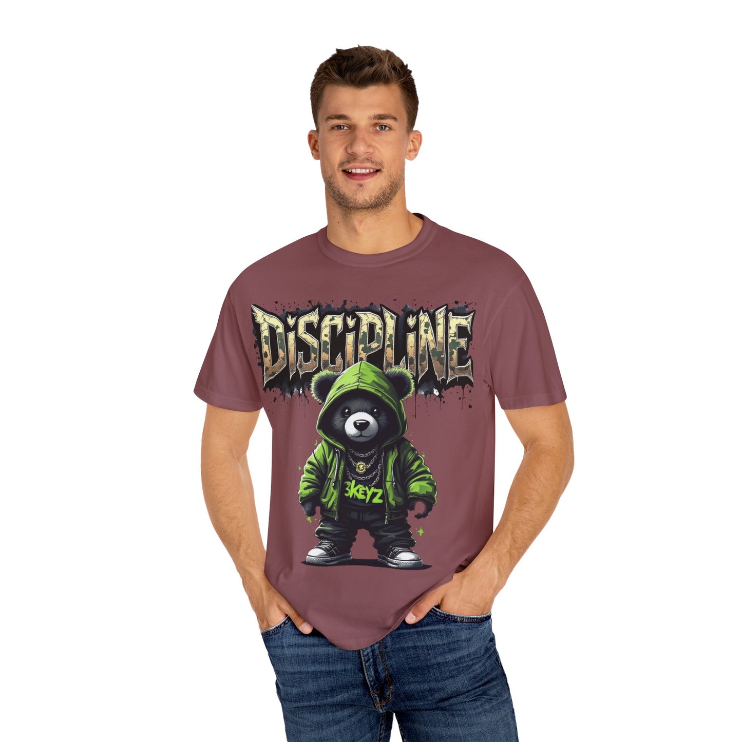 Green Teddy Discipline T