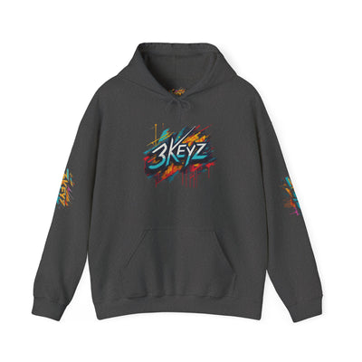 3keyz Creative Splash Street Drip Hoodie