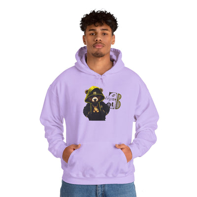 Unisex Hooded Sweatshirt 3keyz OG Teddy Drip Design Yellow