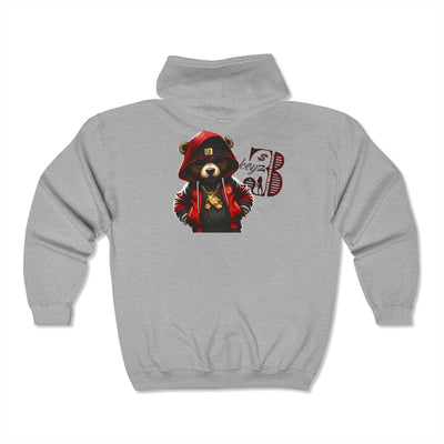 Progress Red OG Teddy Drip Hoodie Sweatshirt