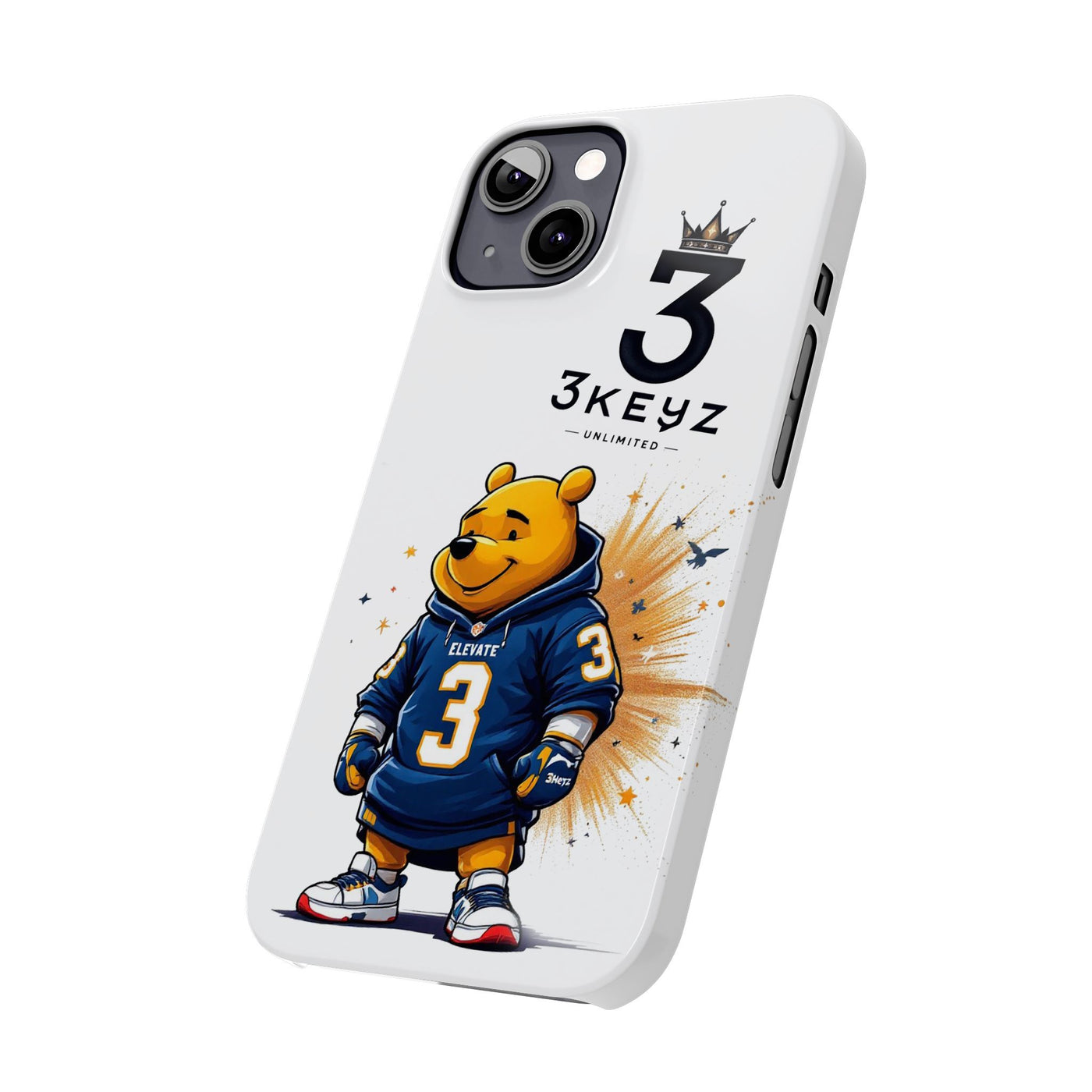 iPhone Case - 3keyz Pooh Bear Design