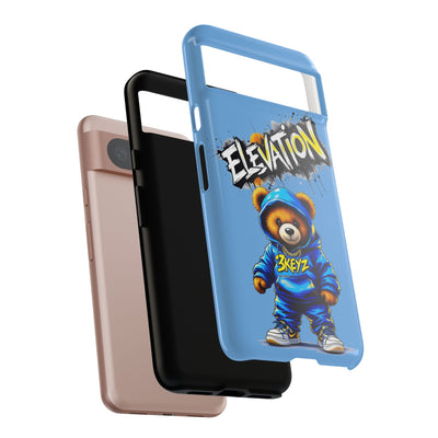 Elevated street drip Bear Phone Case - Tough and Trendy Design