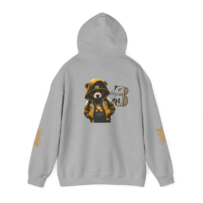 Hooded Sweatshirt 3keyz OG Teddy Drip Golden Design