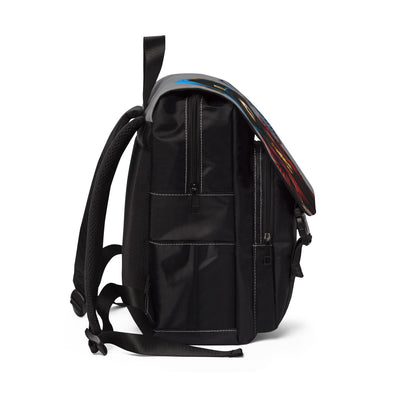 Shoulder Backpack - 3keyz OG Drip RWB Teddy Design