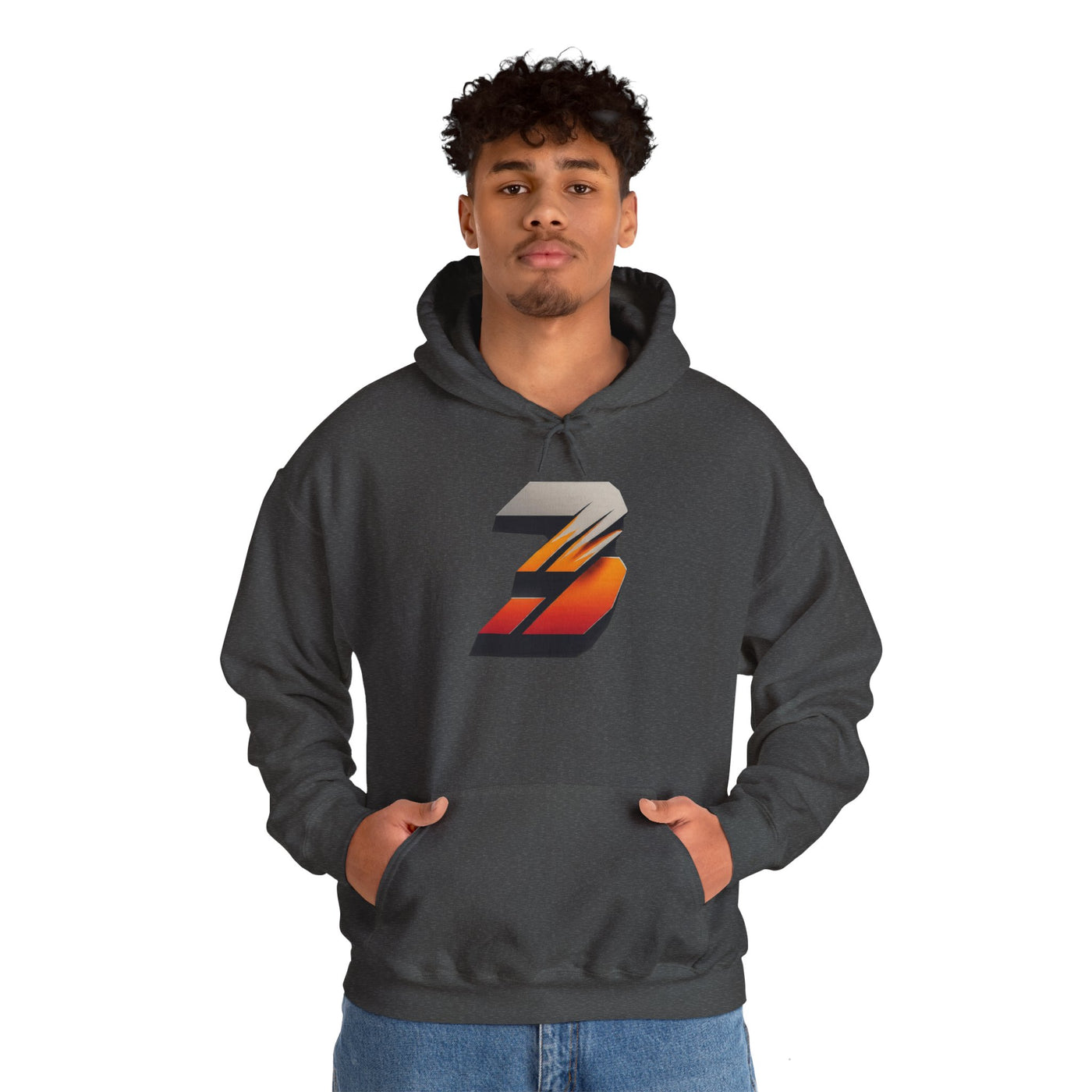 3keyz Big 3 Orange Crush Unisex Hoodie