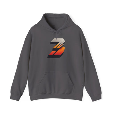 3keyz Big 3 Orange Crush Unisex Hoodie