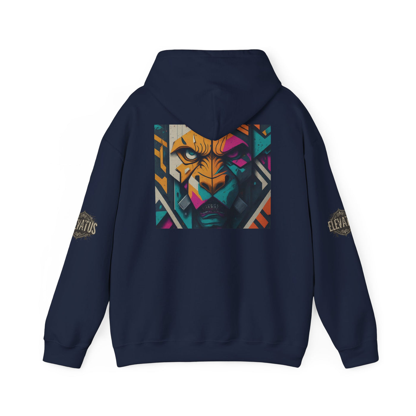 Hooded Sweatshirt - Eye of the Tiger Street Drip Design