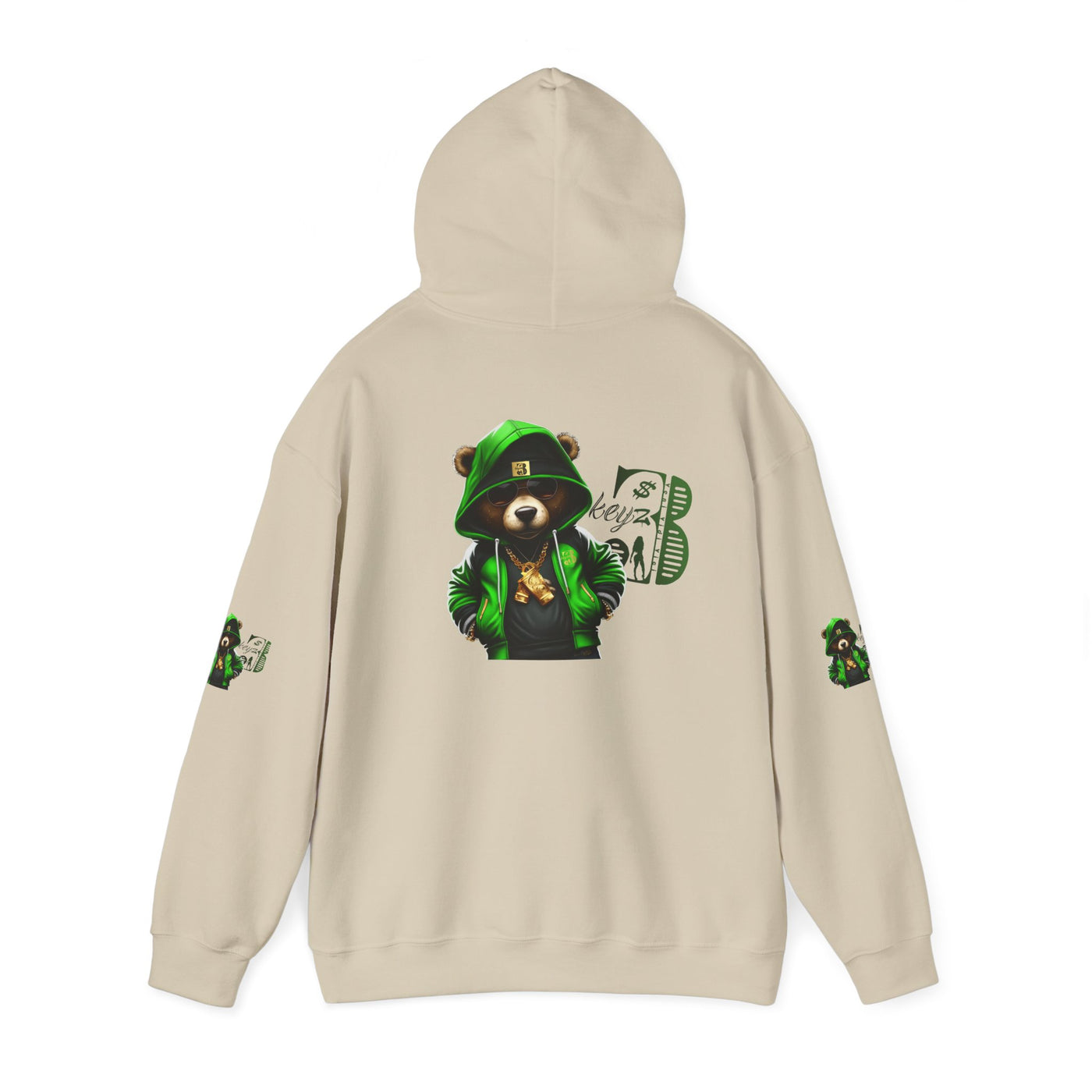 Lime Green OG Teddy Drip Hoodie