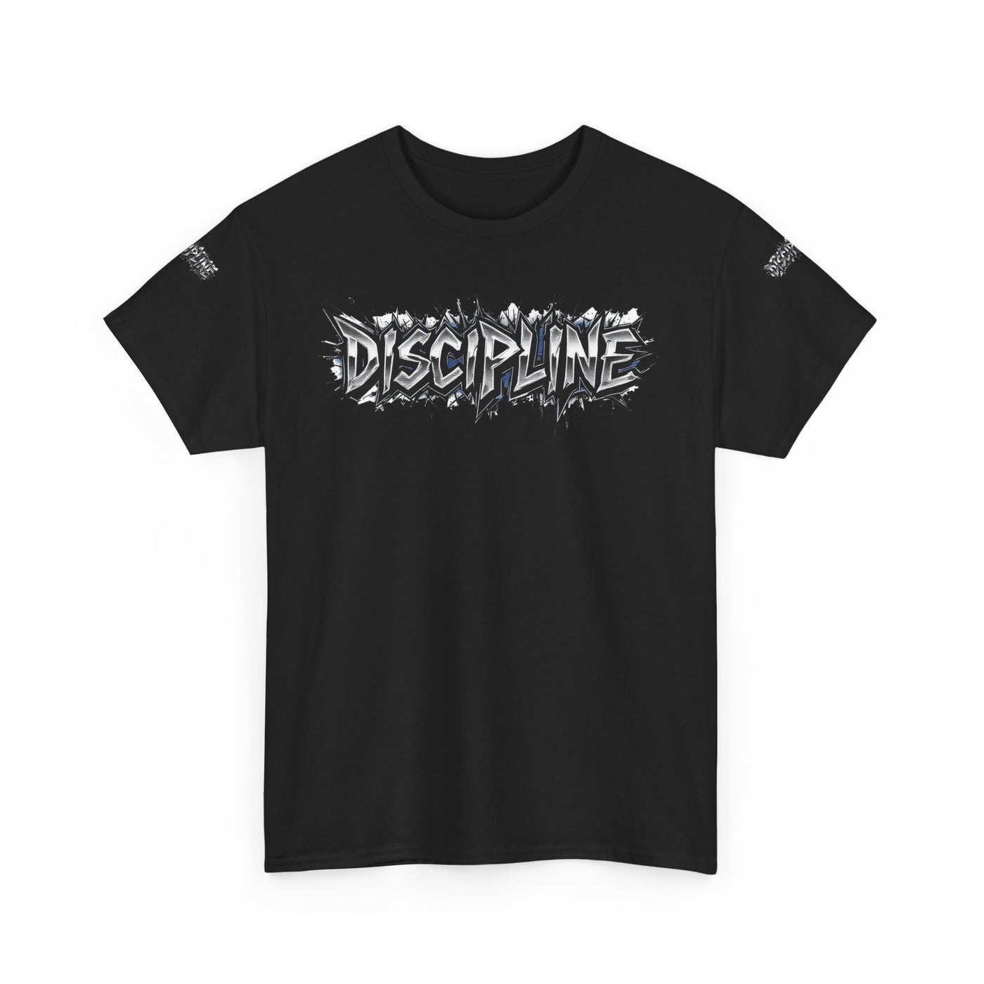 T-Shirt Discipline Cut Drip Design Heavy Cotton Unisex Tee