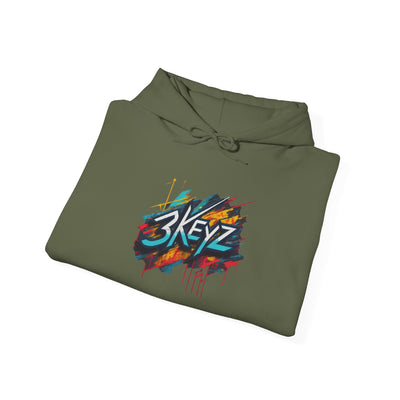 3keyz Street Drip Logo9 Unisex Hoodie