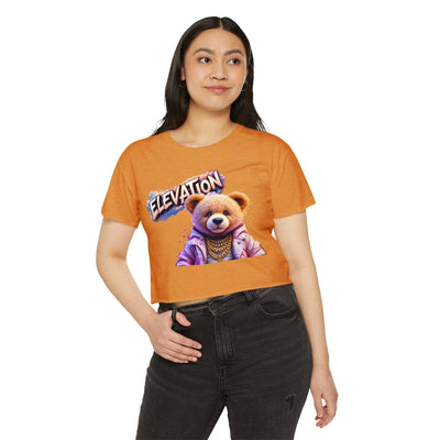 Crop Top - Elevation Pinky Bear