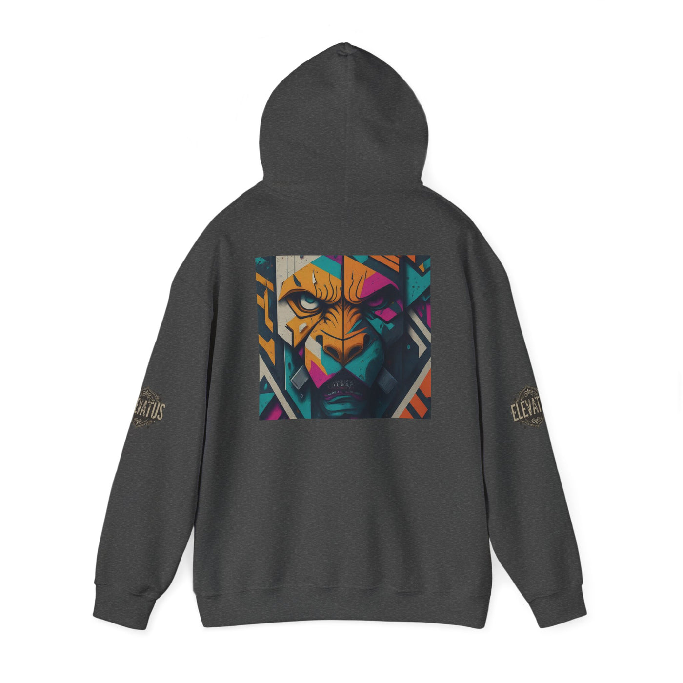 Hooded Sweatshirt - Eye of the Tiger Street Drip Design