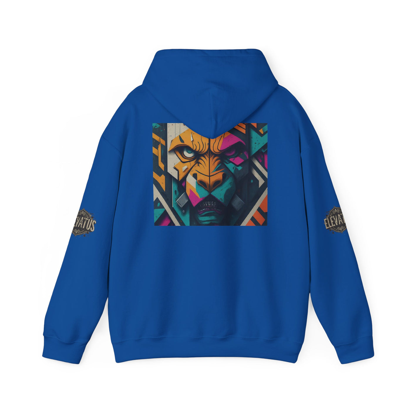 Hooded Sweatshirt - Eye of the Tiger Street Drip Design