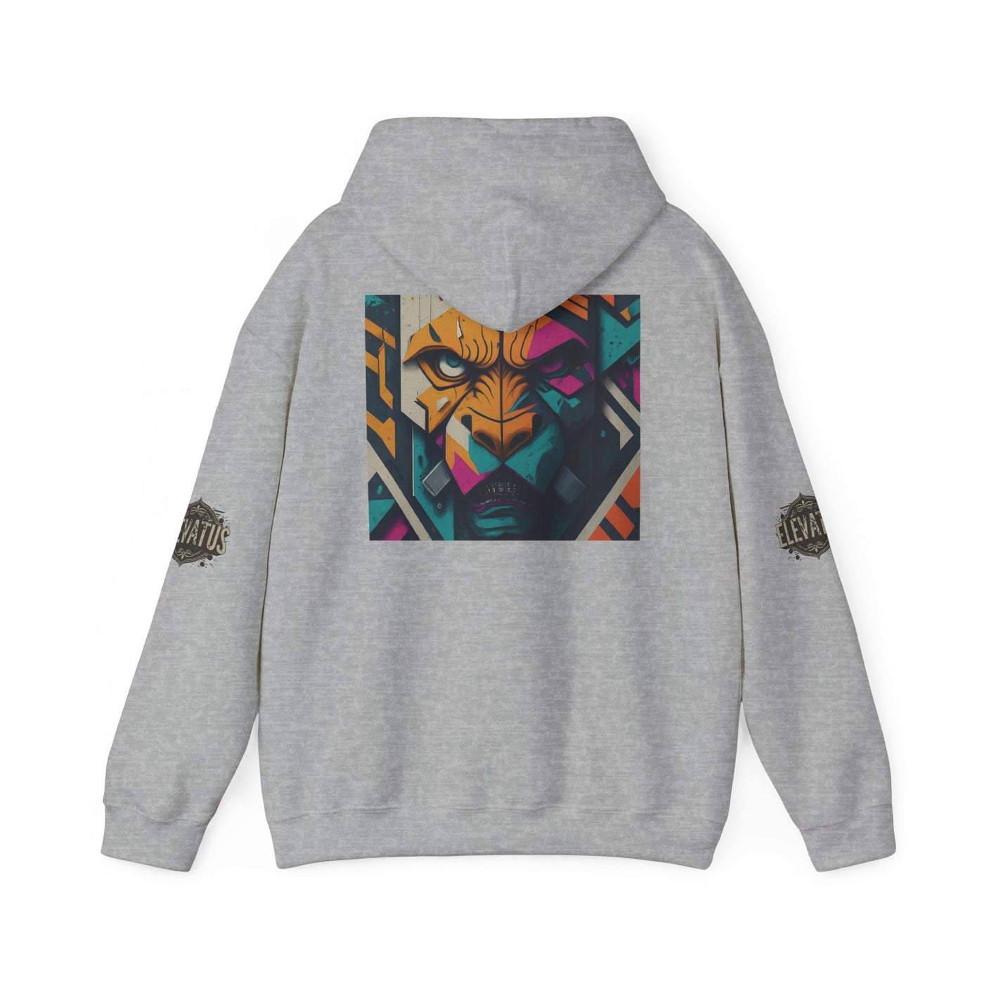 Hooded Sweatshirt - Eye of the Tiger Street Drip Design