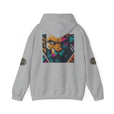 Hooded Sweatshirt - Eye of the Tiger Street Drip Design