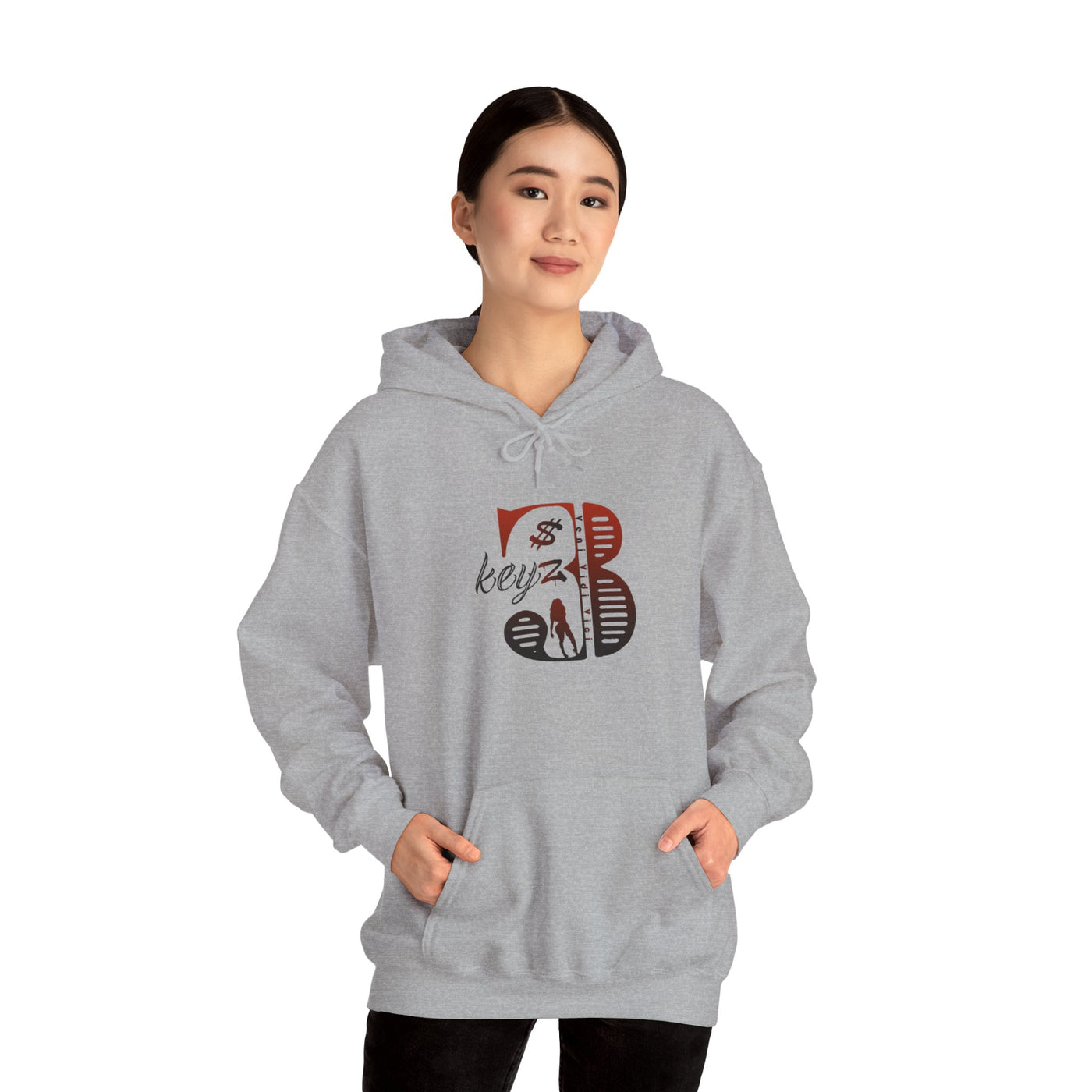 3Keyz Original Drip Unisex hoodie Orange Crush