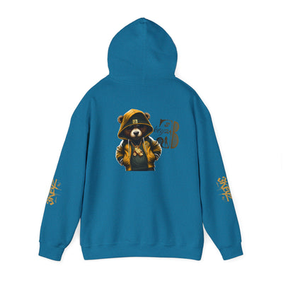 Hooded Sweatshirt 3keyz OG Teddy Drip Golden Design