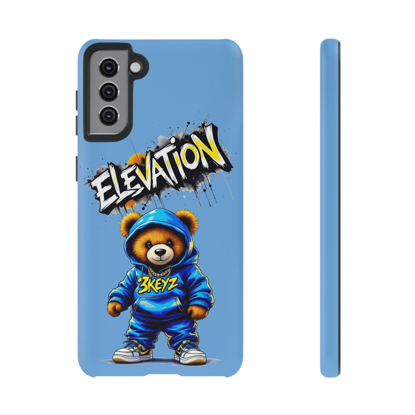 Elevated street drip Bear Phone Case - Tough and Trendy Design