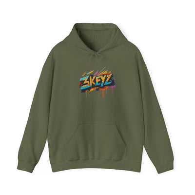 3keyz Street Drip Logo10 Unisex Hoodie