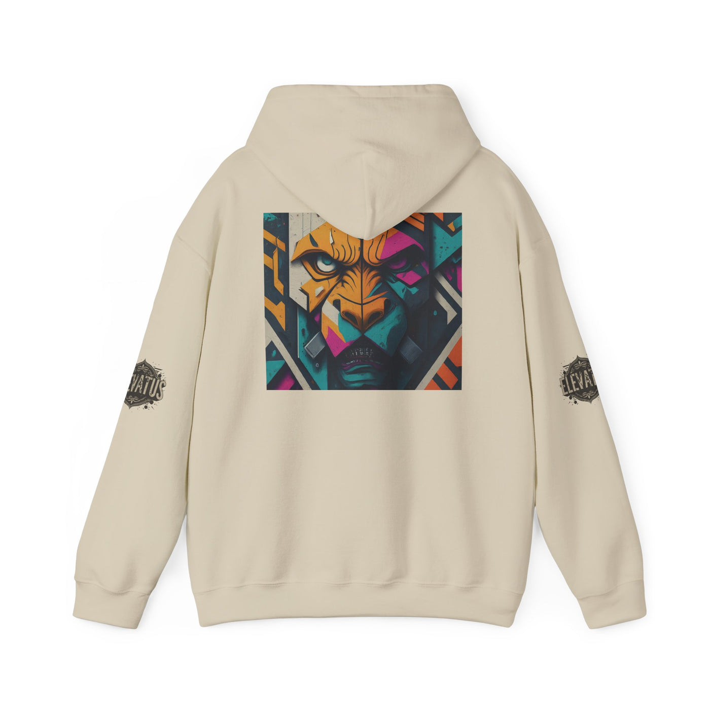 Hooded Sweatshirt - Eye of the Tiger Street Drip Design