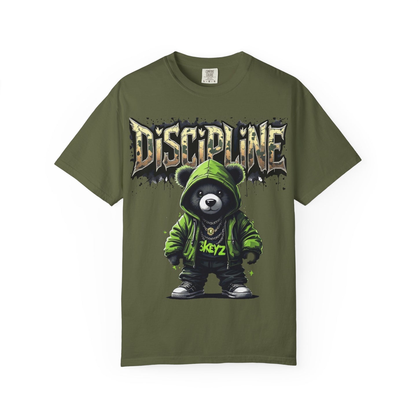 Green Teddy Discipline T