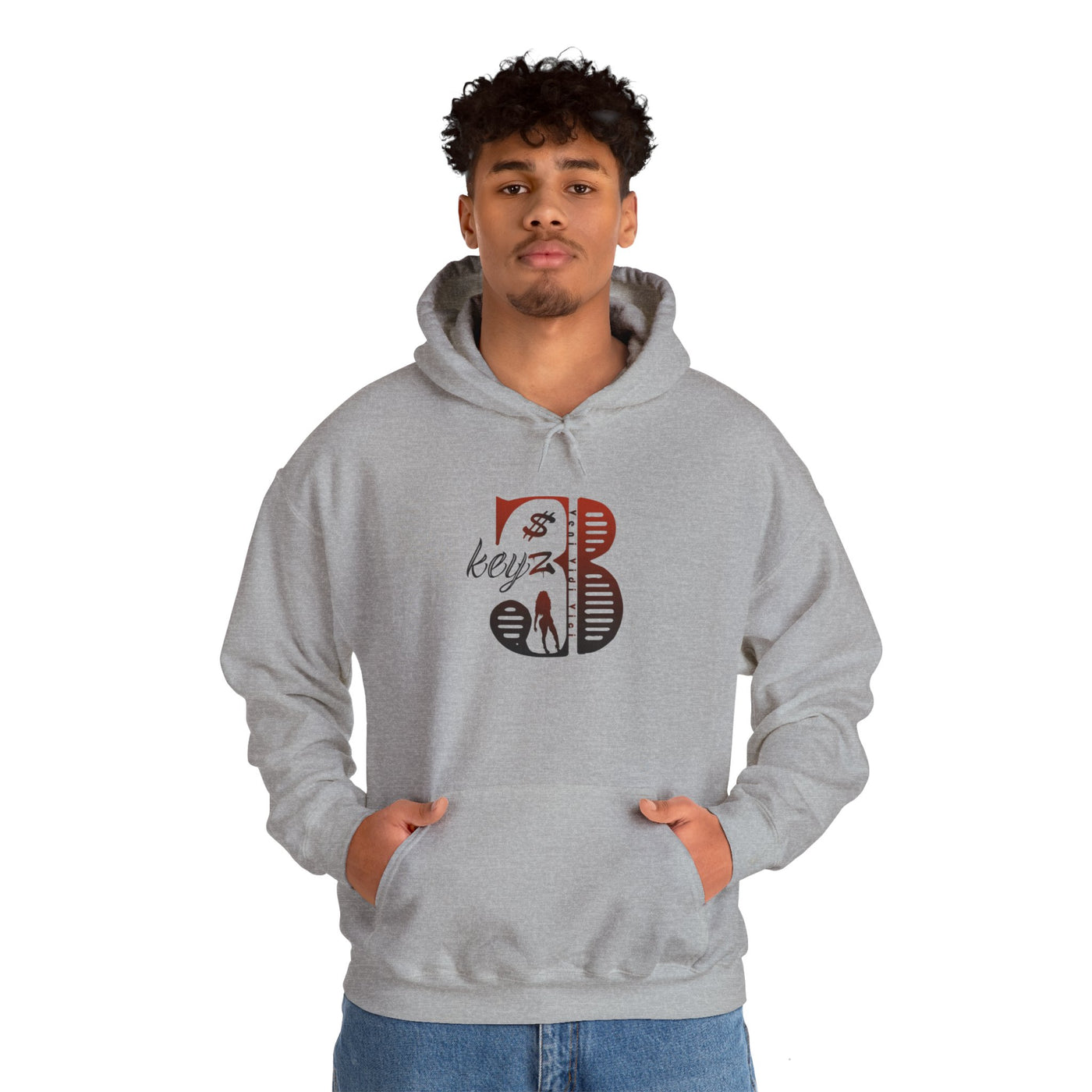 3Keyz Original Drip Unisex hoodie Orange Crush