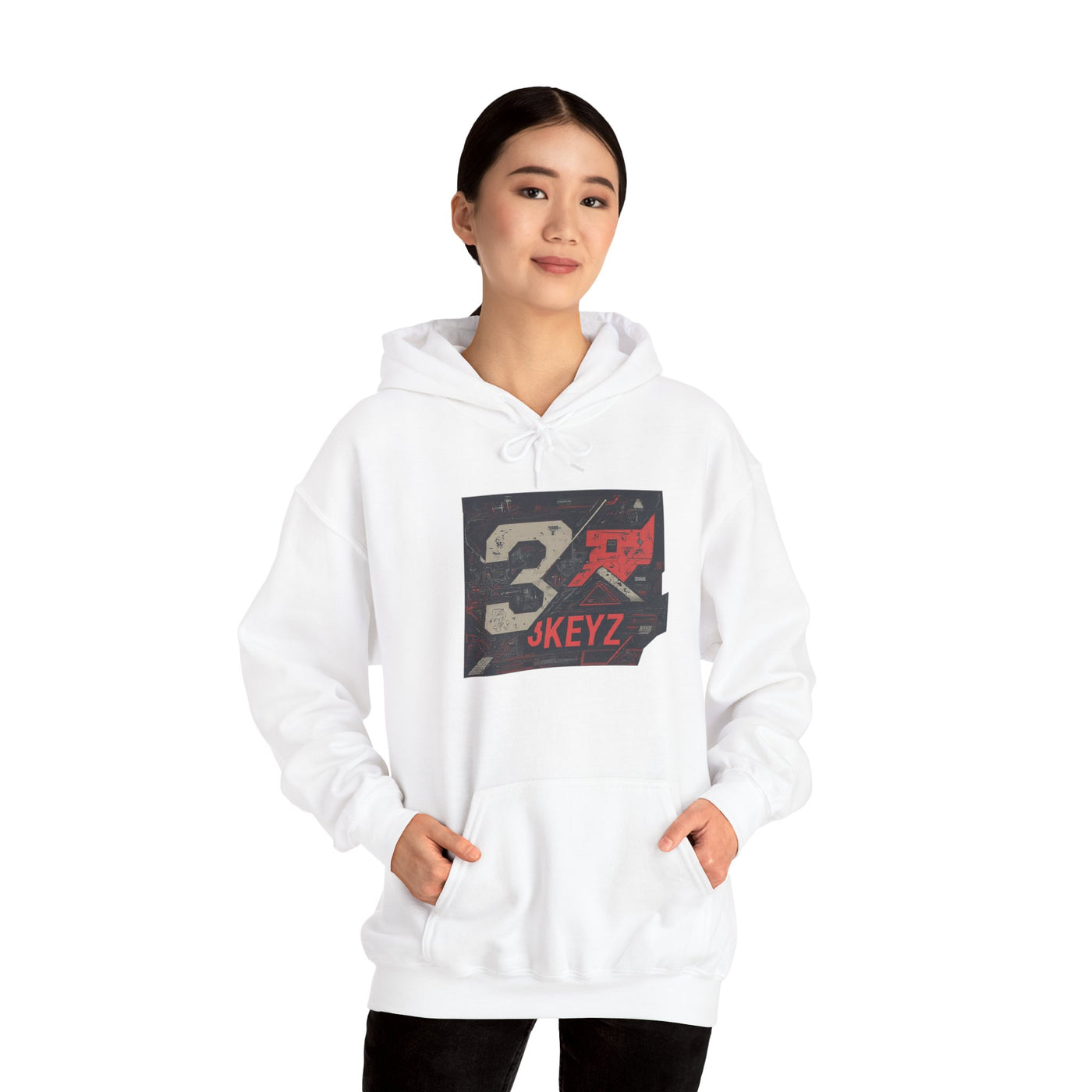 3keyz Big 3 Abstract Hoodie