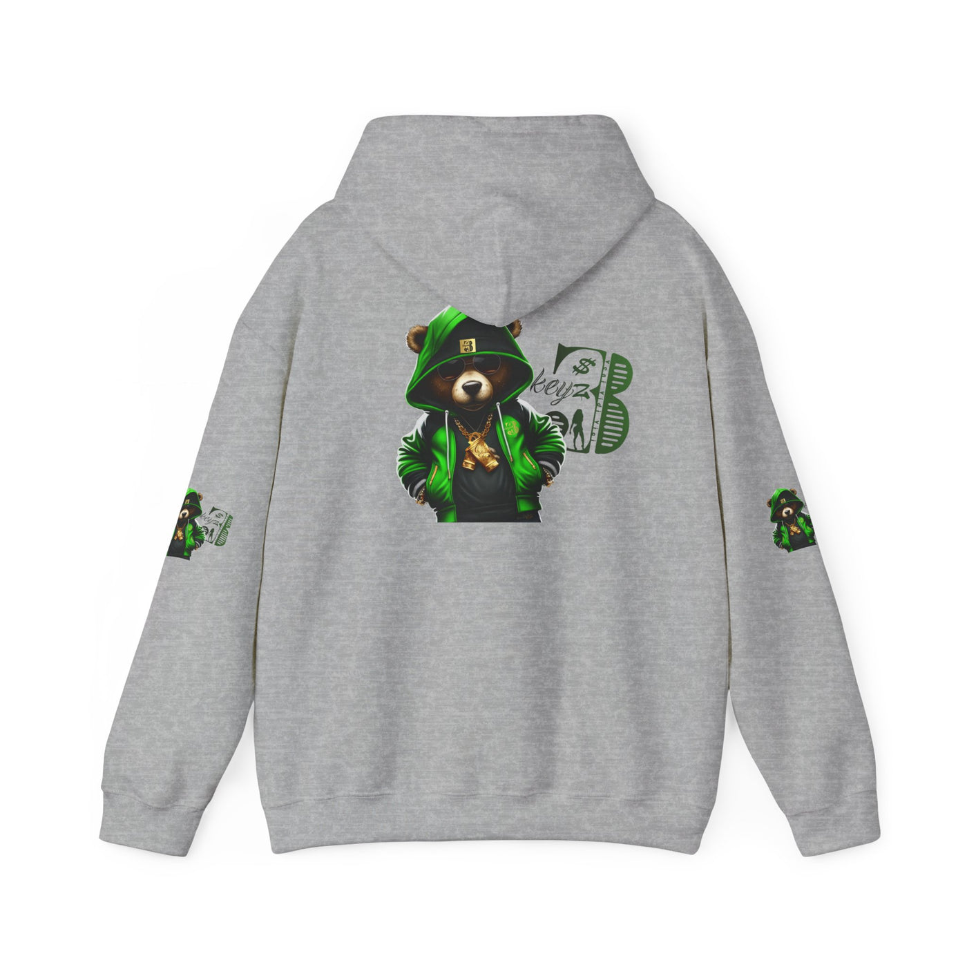 Lime Green OG Teddy Drip Hoodie