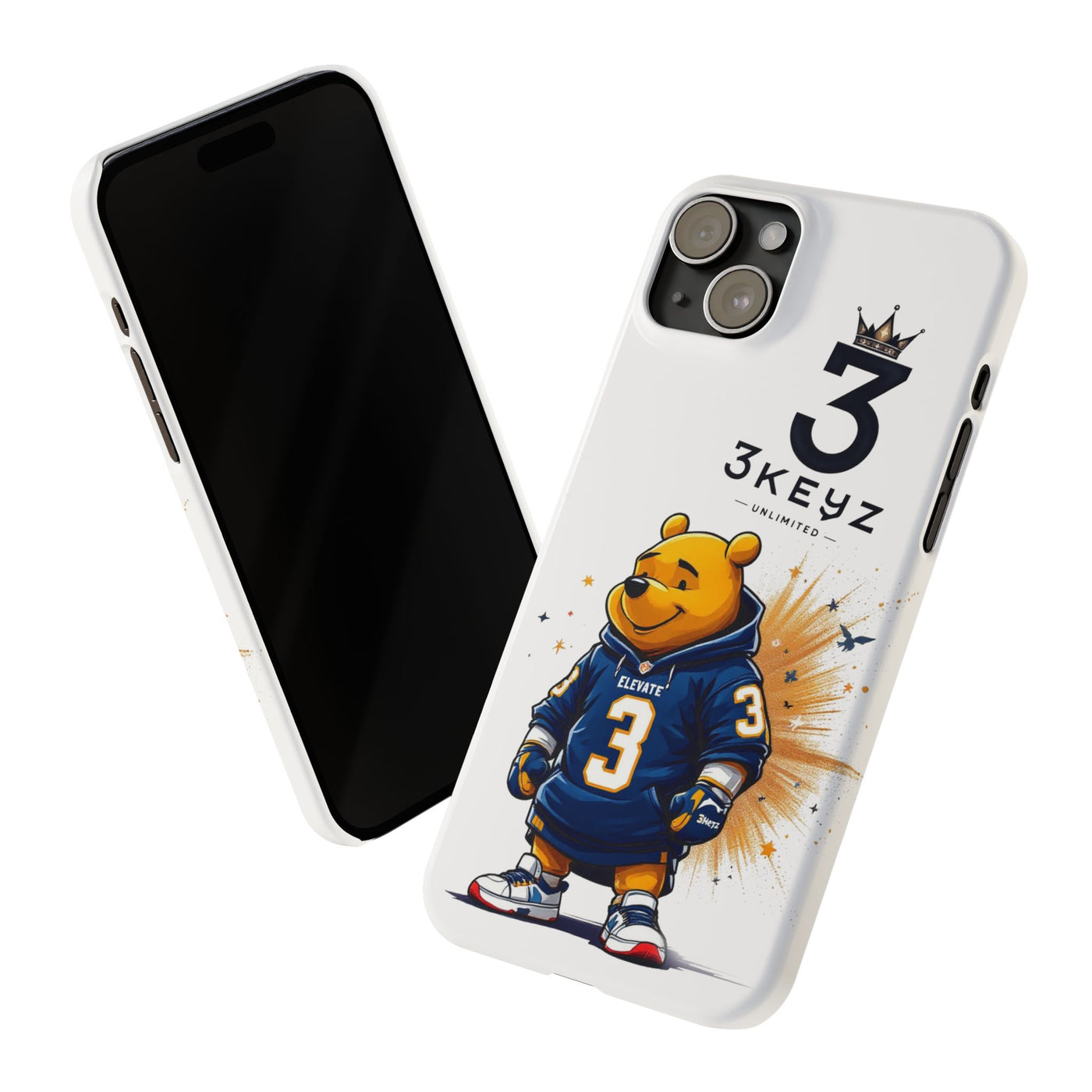 iPhone Case - 3keyz Pooh Bear Design