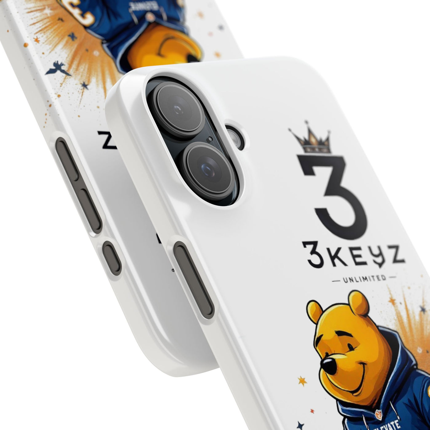 iPhone Case - 3keyz Pooh Bear Design