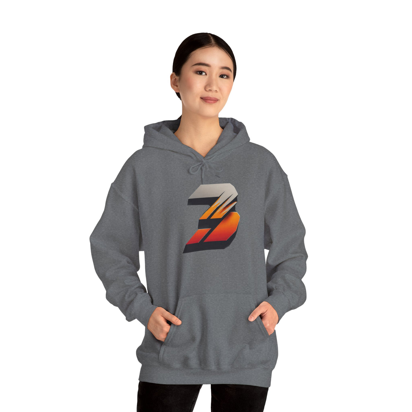 3keyz Big 3 Orange Crush Unisex Hoodie