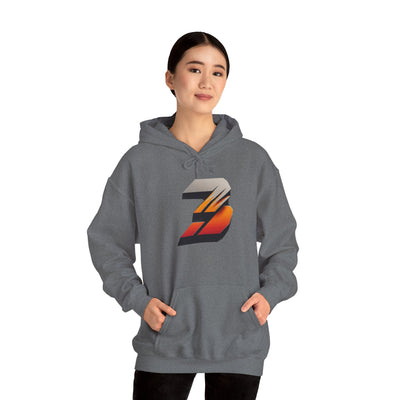 3keyz Big 3 Orange Crush Unisex Hoodie