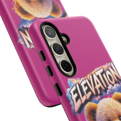 Elevated street drip Bear Pink Phone Case - Tough and Trendy Design