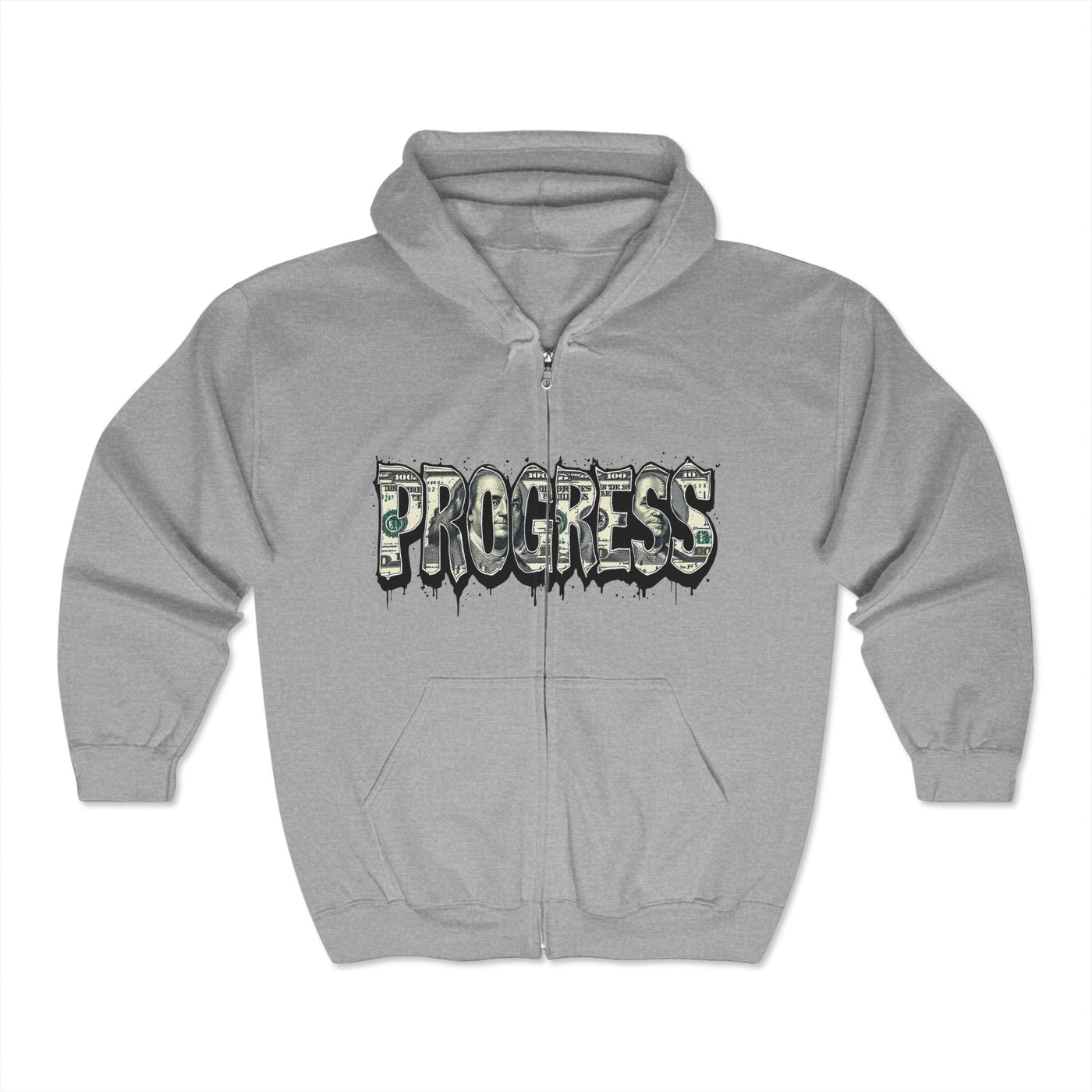 Copy of Hoodie - Progress Red/Blue OG Teddy Drip Unisex Sweatshirt