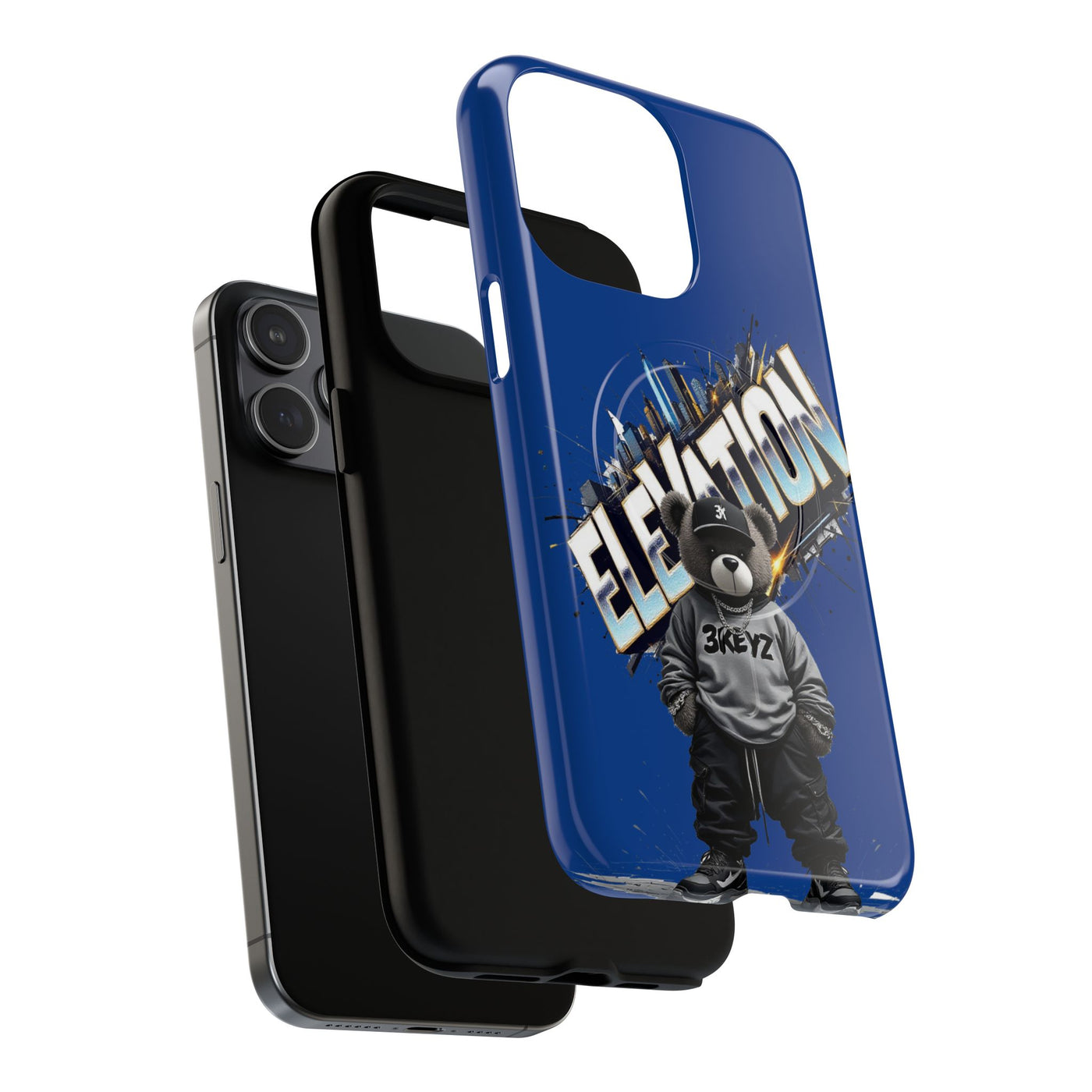 3keyz Magnetic Phone Case - Elevation Drip Blue