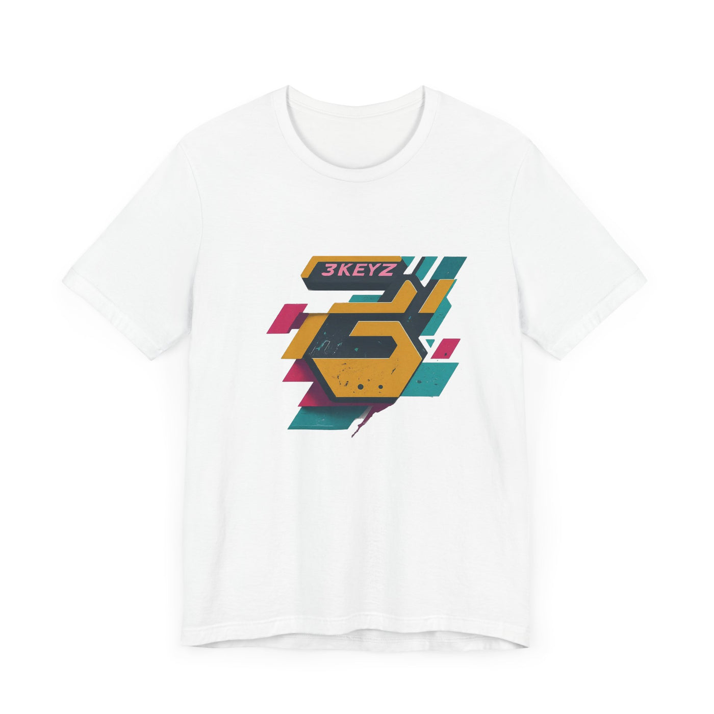 3keyz BIg 3 Paint Splatter1 Unisex T-Shirt