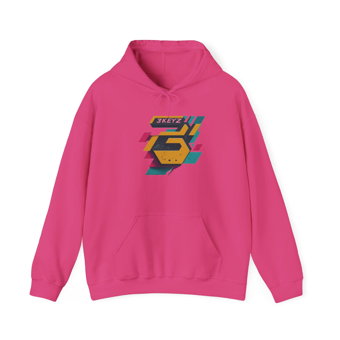 3keyz Big 3 Paint Splatter2 Hoodie