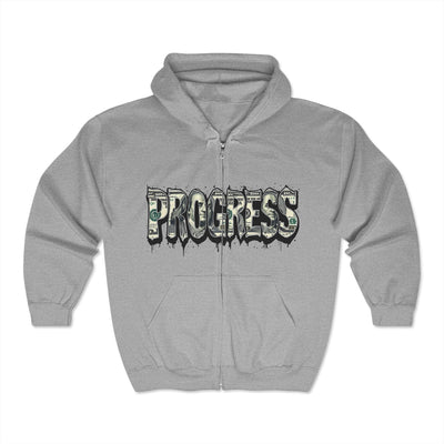 Progress Red OG Teddy Drip Hoodie Sweatshirt