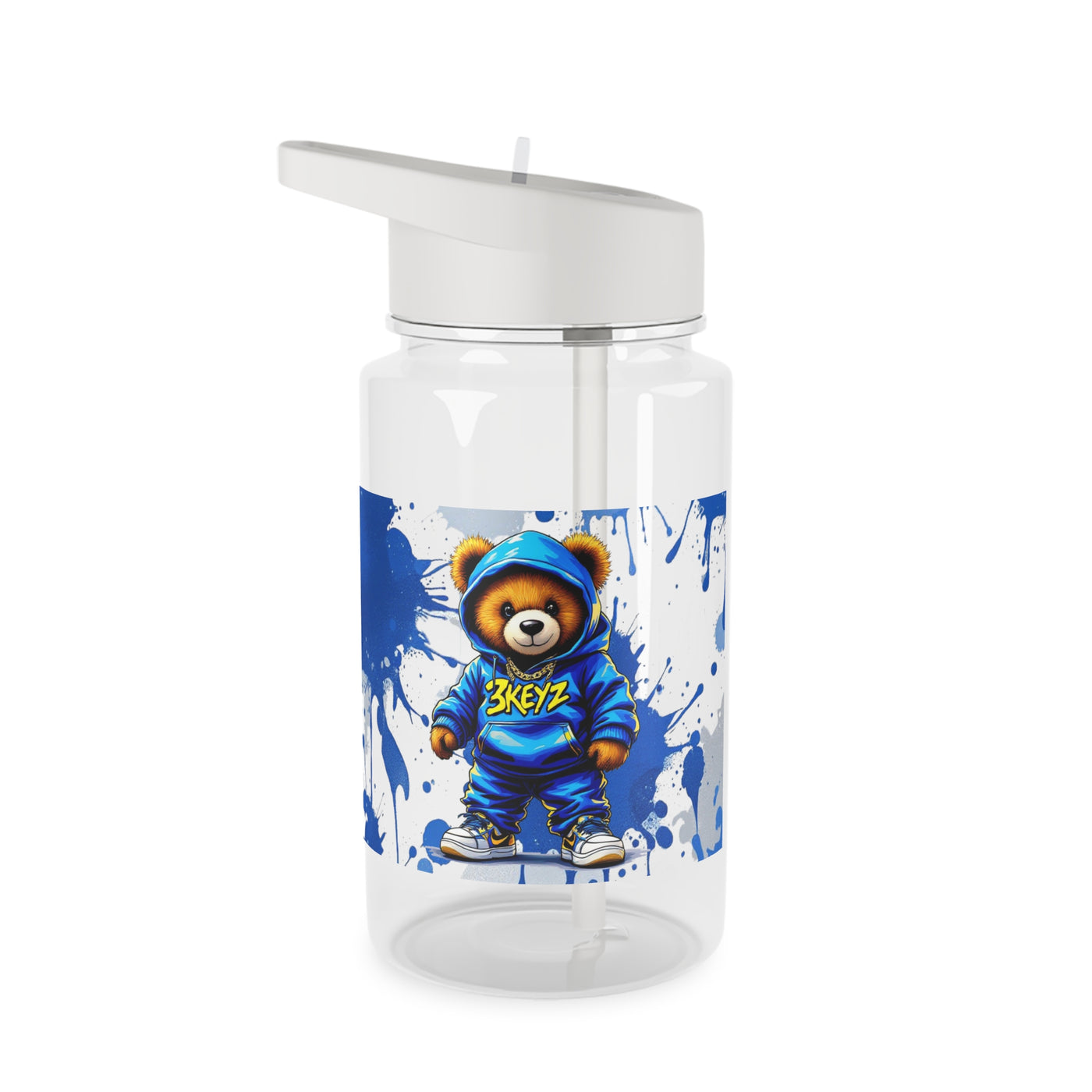 Water Bottle - 3keyz Cool Bear Design