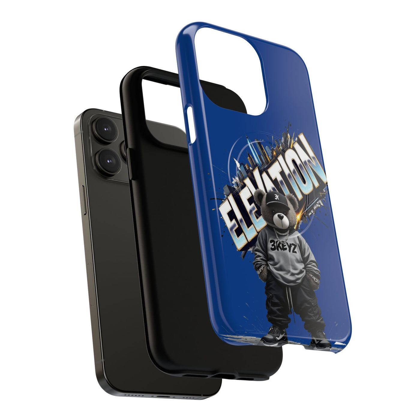 3keyz Magnetic Phone Case - Elevation Drip Blue