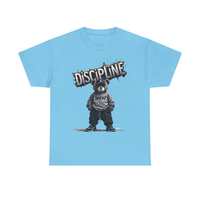 T-Shirt - Discipline Teddy Drip Design - Unisex Heavy Cotton Tee