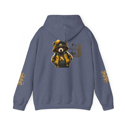 Hooded Sweatshirt 3keyz OG Teddy Drip Golden Design