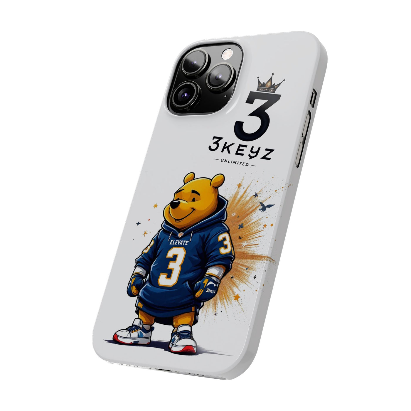 iPhone Case - 3keyz Pooh Bear Design