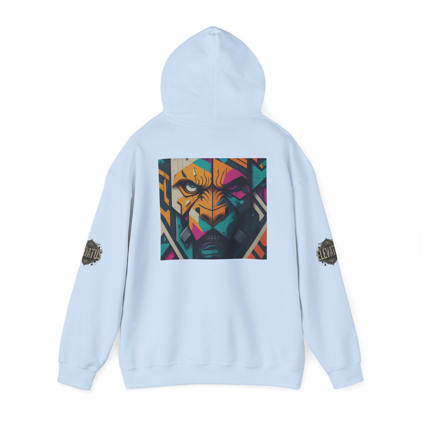 Hooded Sweatshirt - Eye of the Tiger Street Drip Design