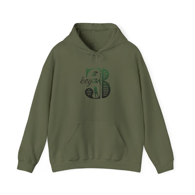3Keyz Original Drip Unisex hoodie Green/Black