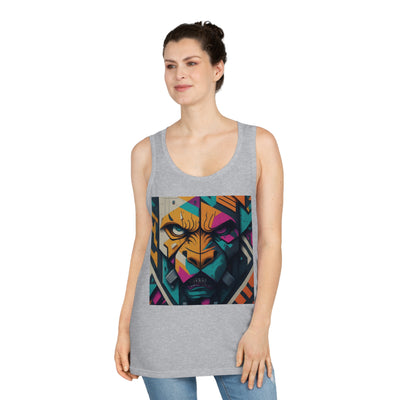 The 3keyz Athletic Lion Heart Tank top