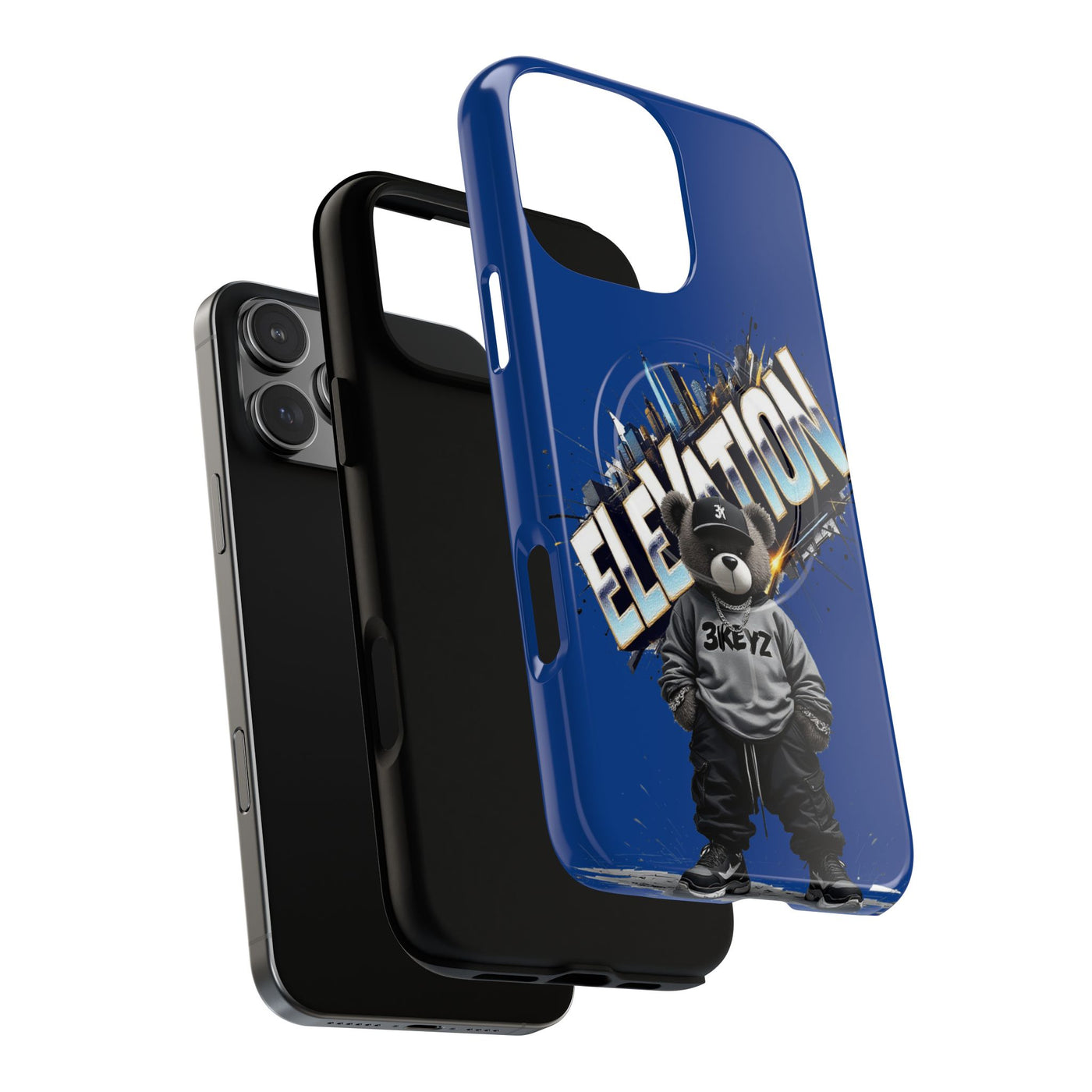 3keyz Magnetic Phone Case - Elevation Drip Blue